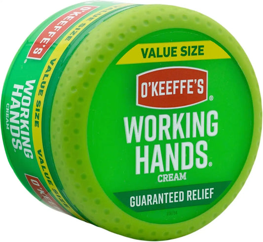 O'Keeffe's K0680001-8 Working Hands Hand Cream in Jar (8 Pack), 6.8 oz
