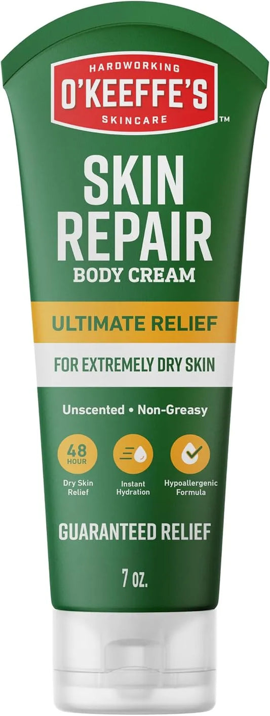 O'Keeffe's Skin Repair Ultimate Relief Body Cream, 7oz Tube