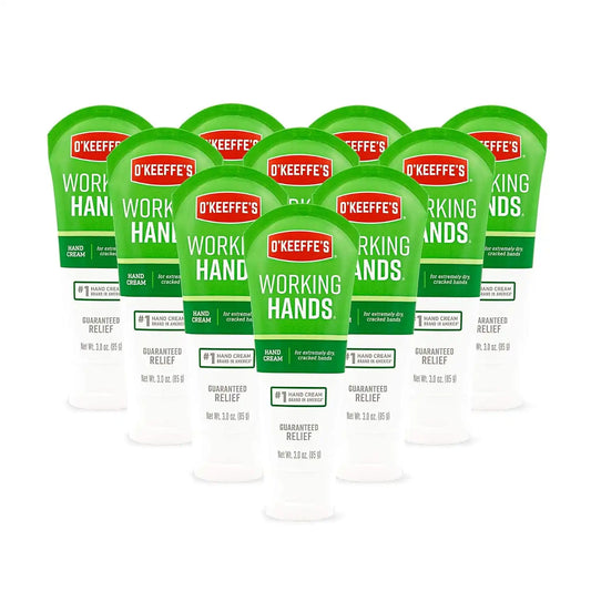 O'Keeffe's K0290004-10 Working Hands Hand Cream Tube (10 Pack), 3 oz