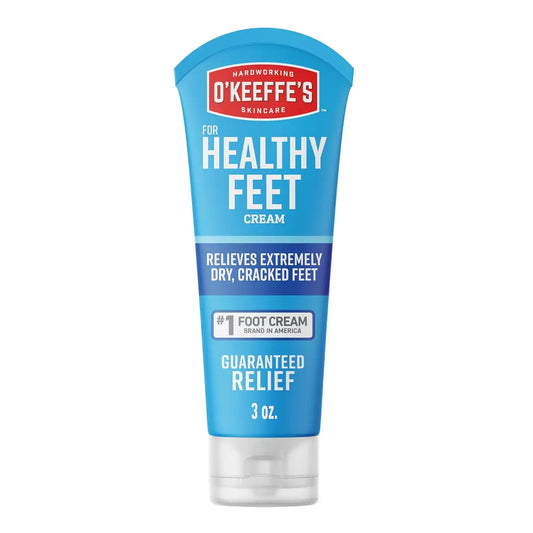 OKeeffes Healthy Feet Cream, For Extremely Dry Feet, 3 oz Travel Tube