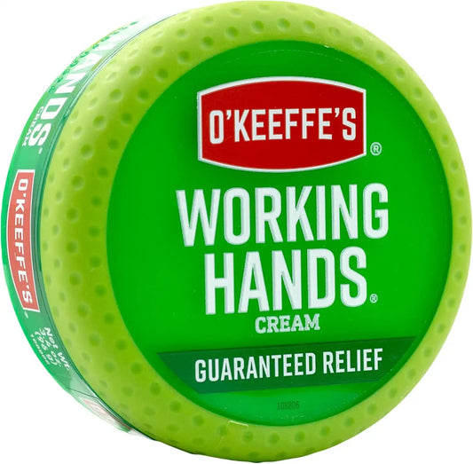O'Keeffe's Working Hands Hand Cream in Jar (3 Pack), 3.4 oz