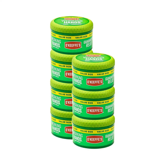 O'Keeffe's K0680001-7 Working Hands Hand Cream in Jar (7 Pack), 6.8 oz
