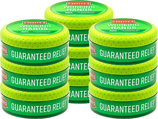 O'Keeffe's K0350002-9 Working Hands Hand Cream in Jar (9 Pack), 3.2 oz