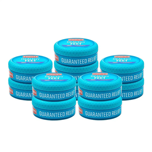 O'Keeffe's K0320001-11 Healthy Feet Foot Cream in Jar (11 Pack), 3.2 oz